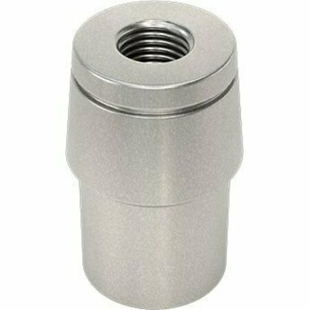 BSC PREFERRED Tube-End Weld Nut for 7/8 Tube OD and 0.058 Wall Thickness 3/8-24 Thread Size 94640A150
